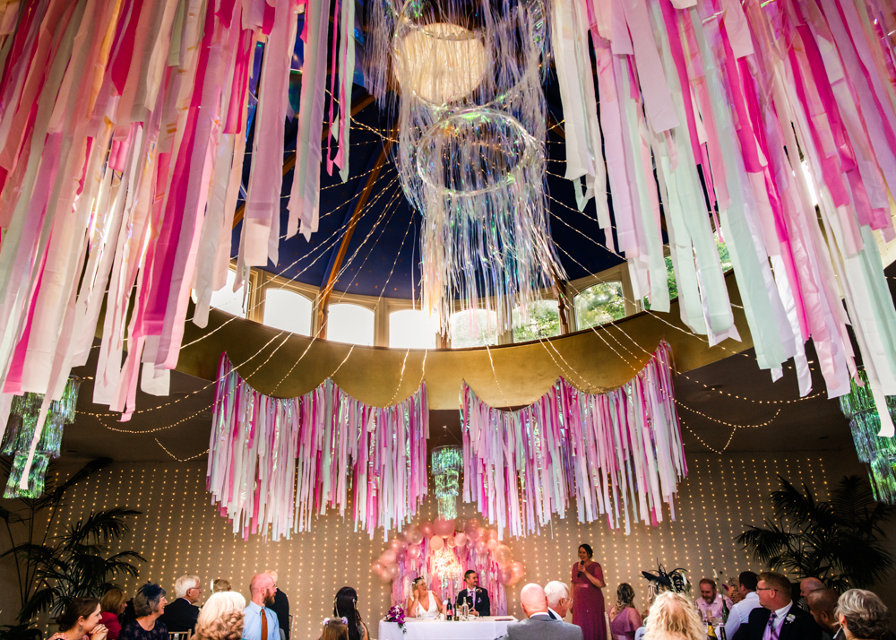 wedding decor matara centre pink