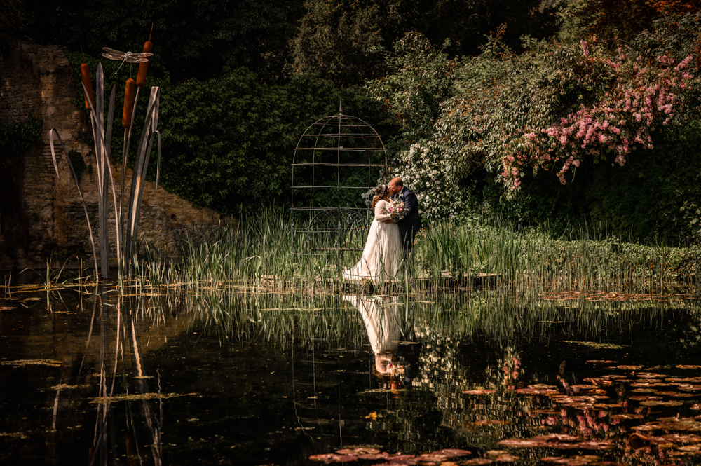 dramatic wedding photography