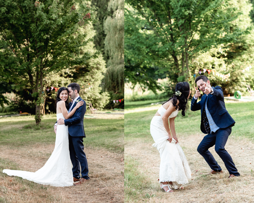 fun natural wedding photography 