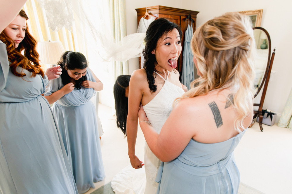 bride getting ready natural wedding photography