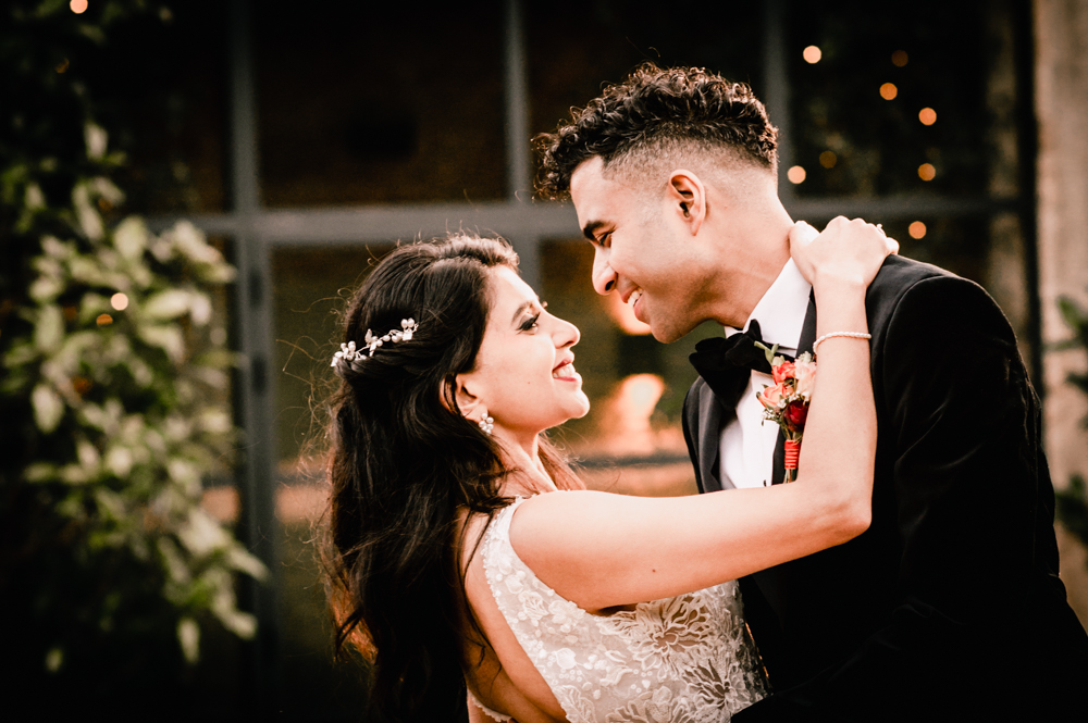 wedding bride and groom