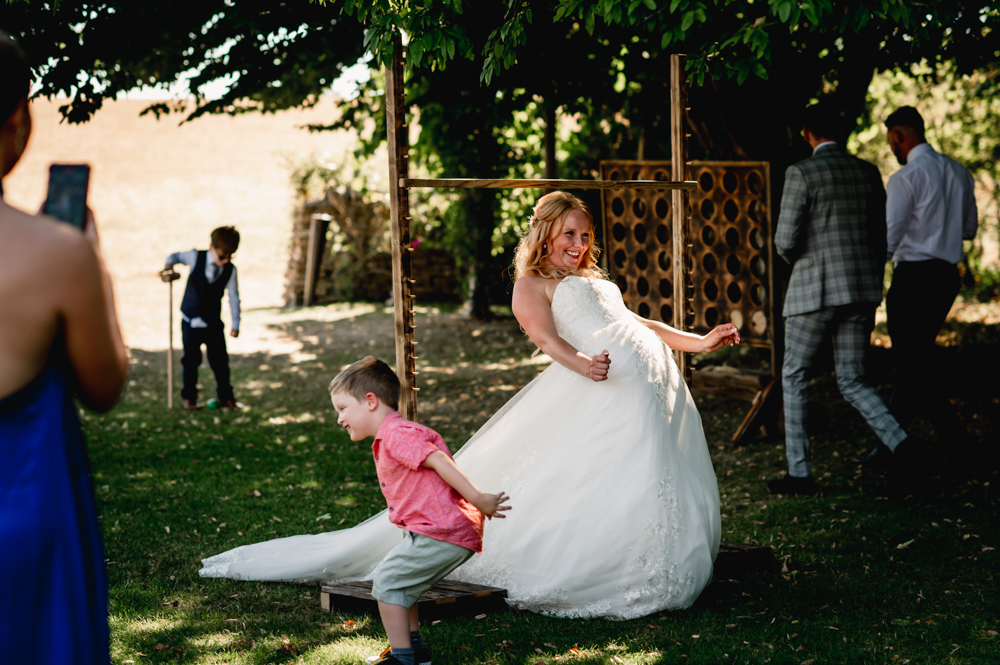 lawn games cripps barn wedding