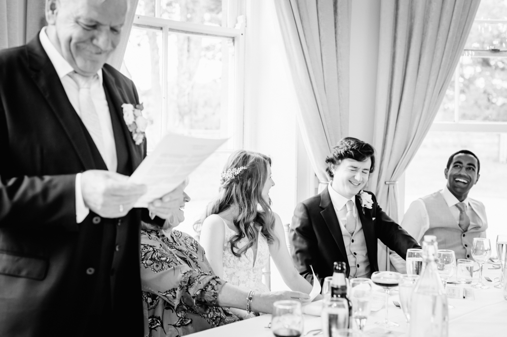 dad speech wedding eastington park cotswolds