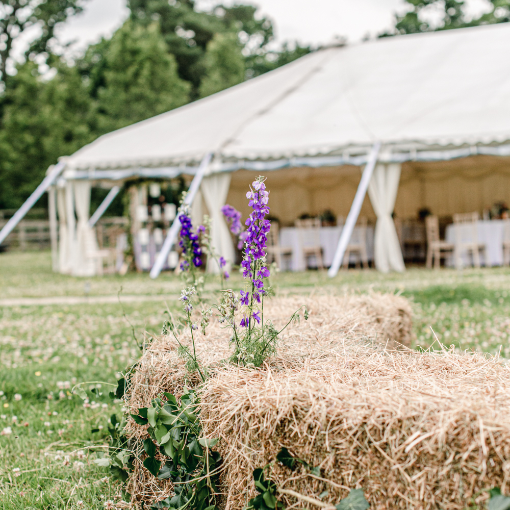 wedding marquee countryside