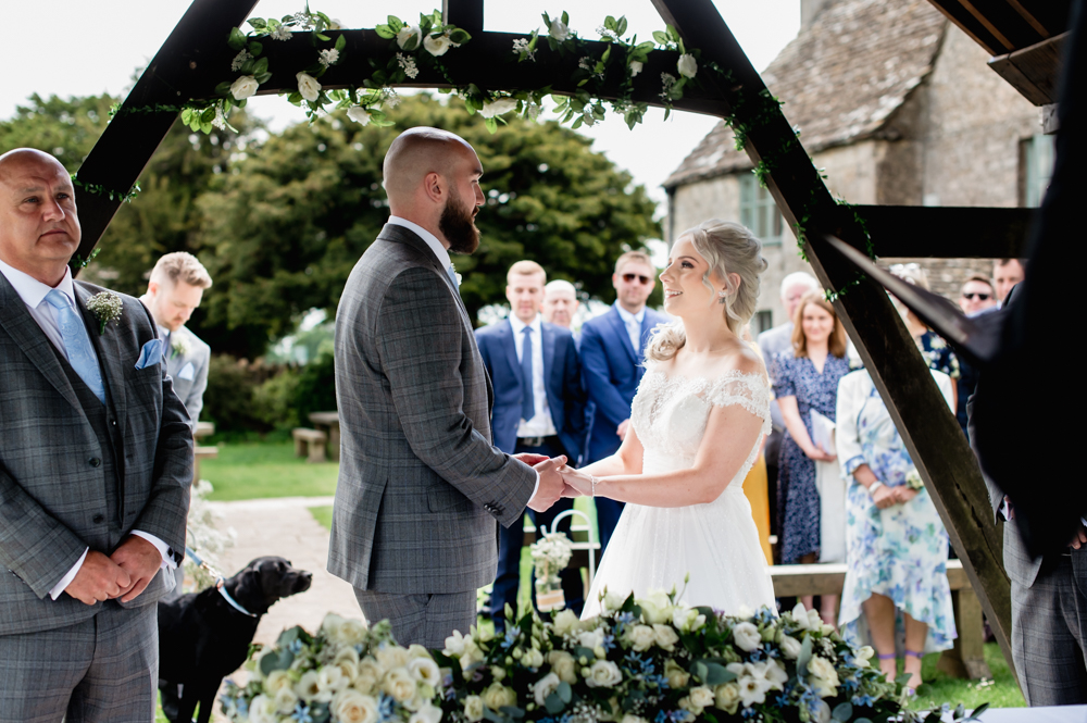 wedding ceremony  old lodge stroud