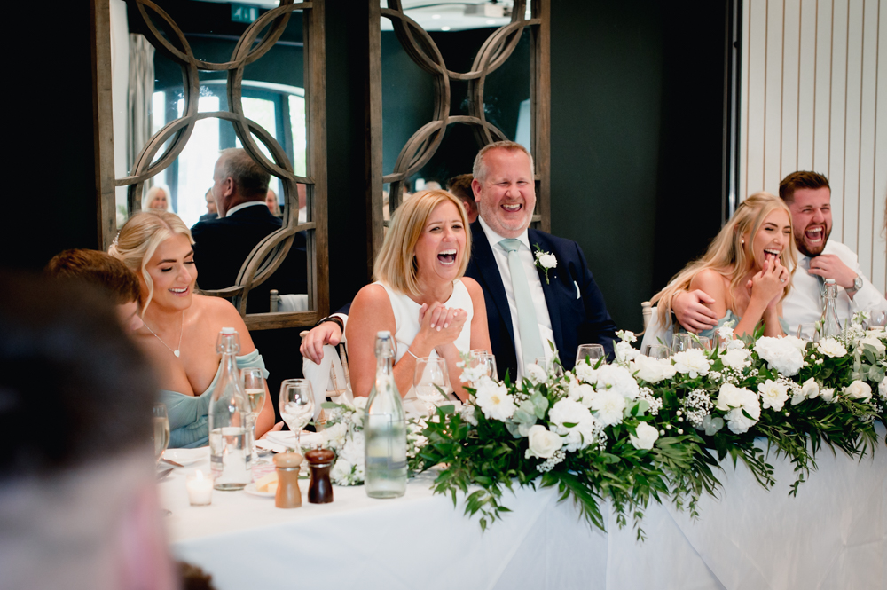 bride laughing manor house hotel moreton in marsh