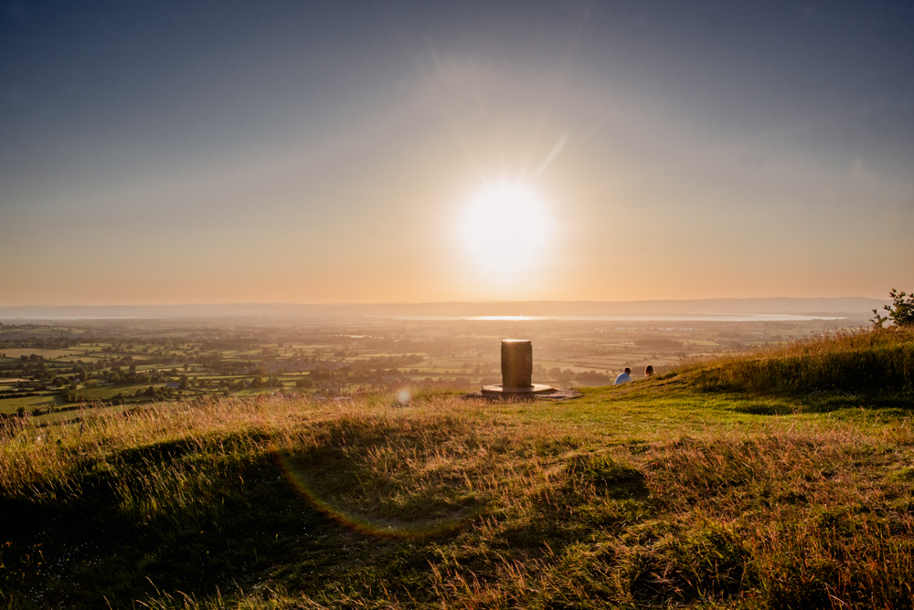 coaley peak sunset