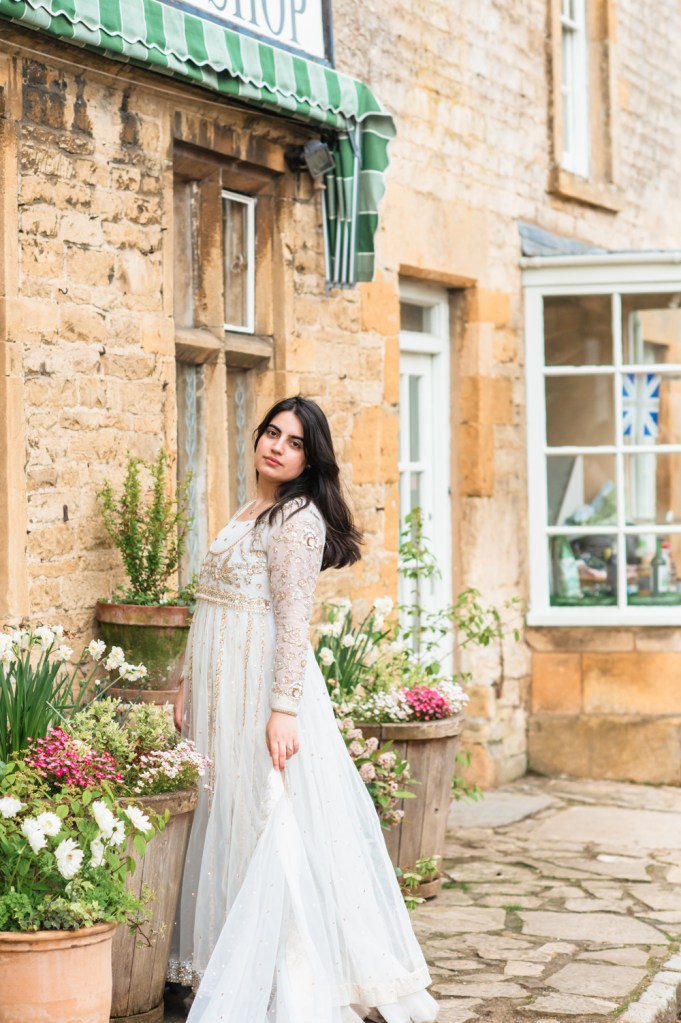 indian bride wedding uk cotswolds