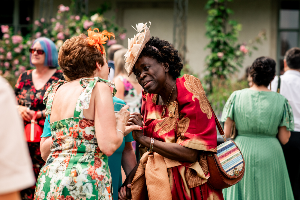 colourful wedding african uk