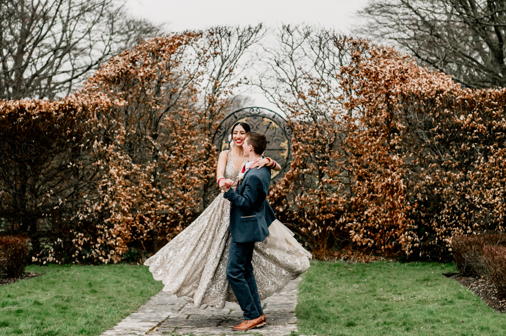 asian wedding cotswolds march spring