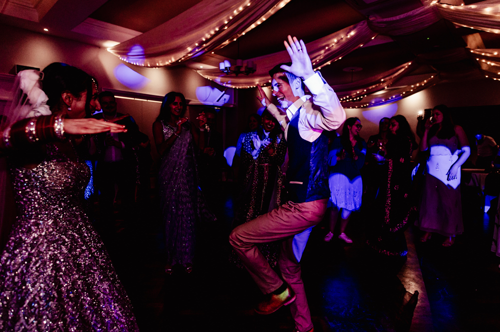 asian indian wedding dancing cotswolds