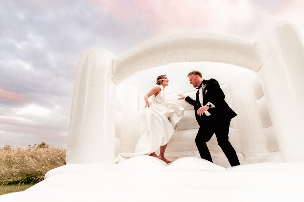 wedding bouncy castle