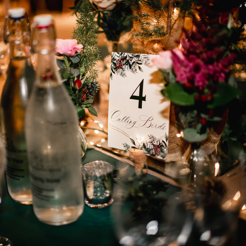 12 days of christmas decor wedding