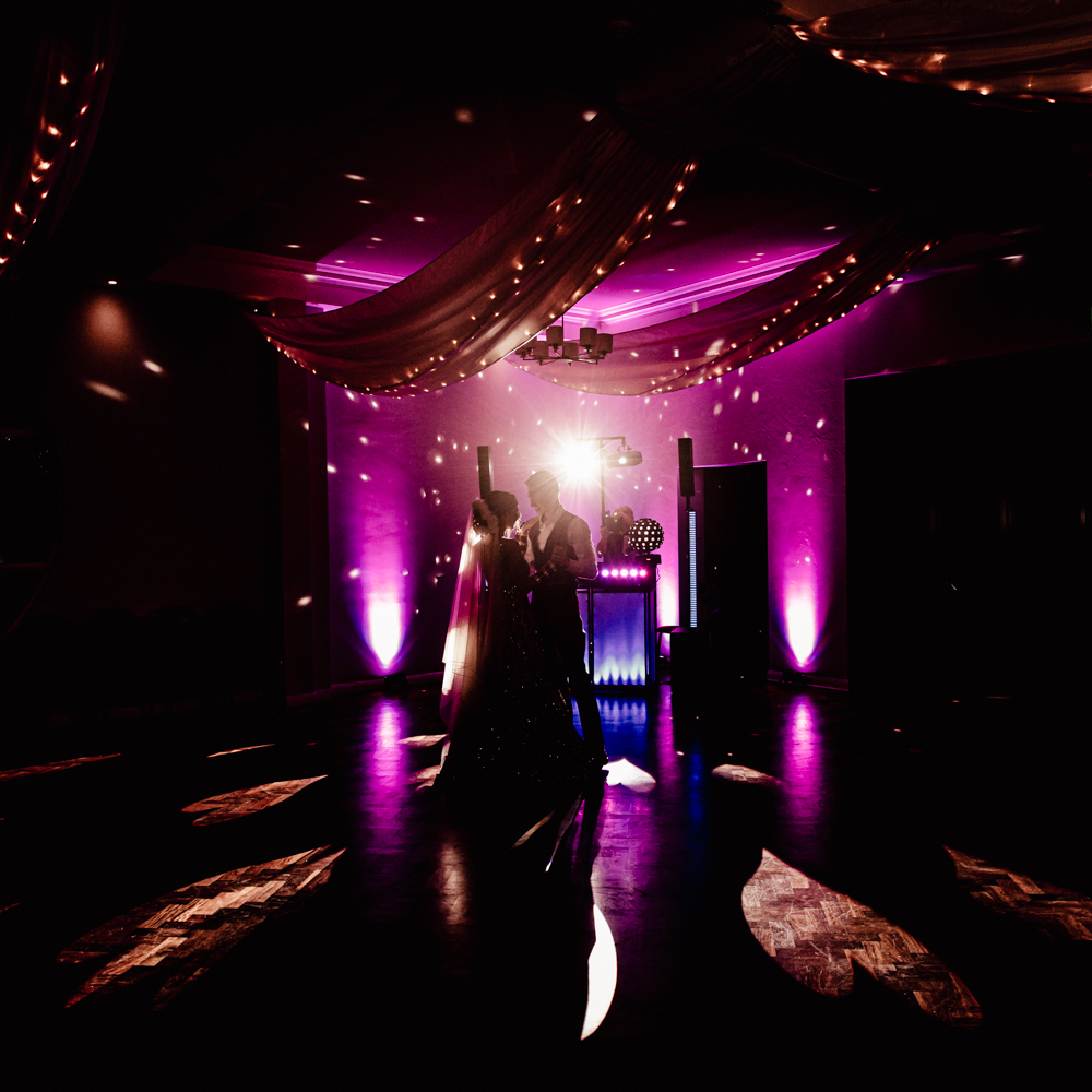 colourful wedding dorset