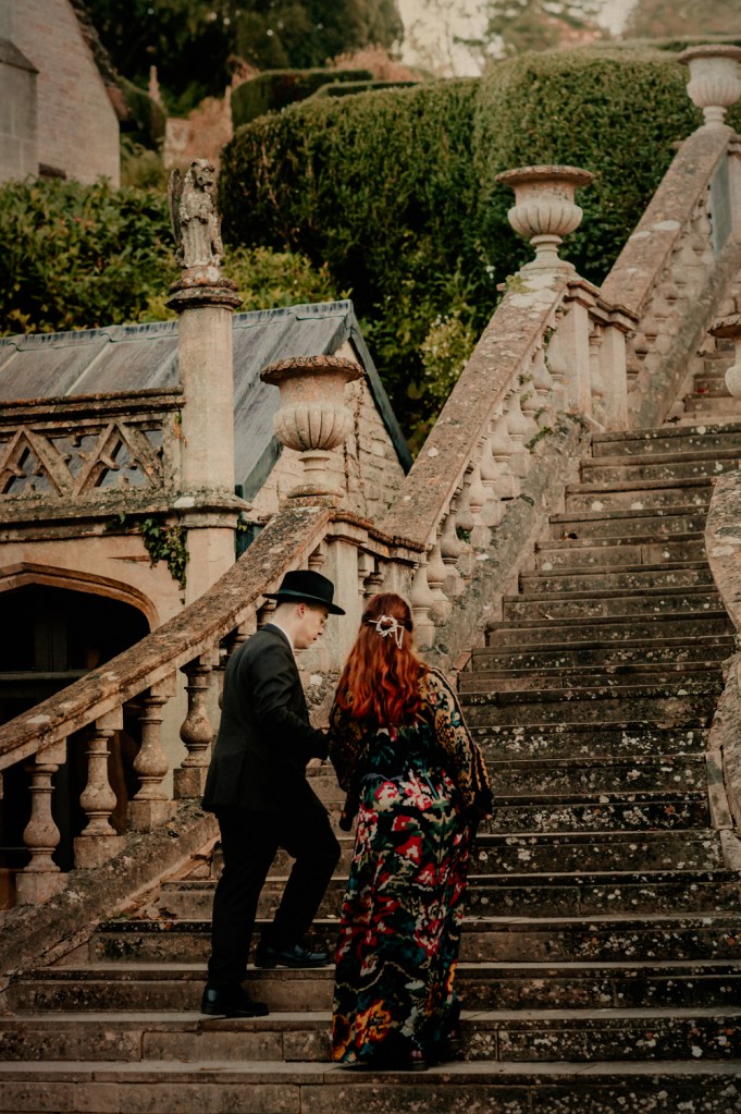 dark moody cotswolds photo shoot