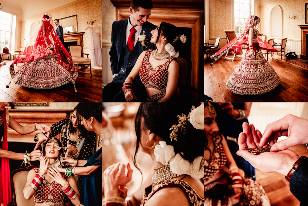 dramatic indian wedding photography uk