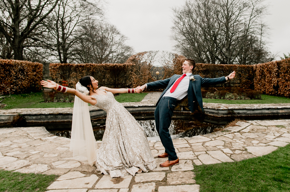 fun wedding photographer cotswolds uk
