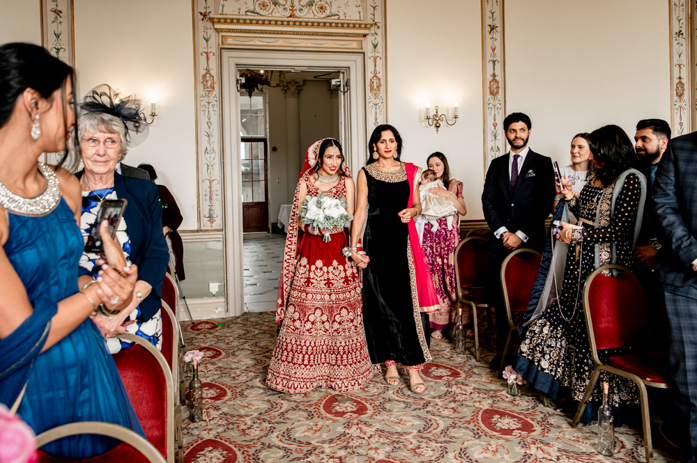 indian bride wedding ceremony