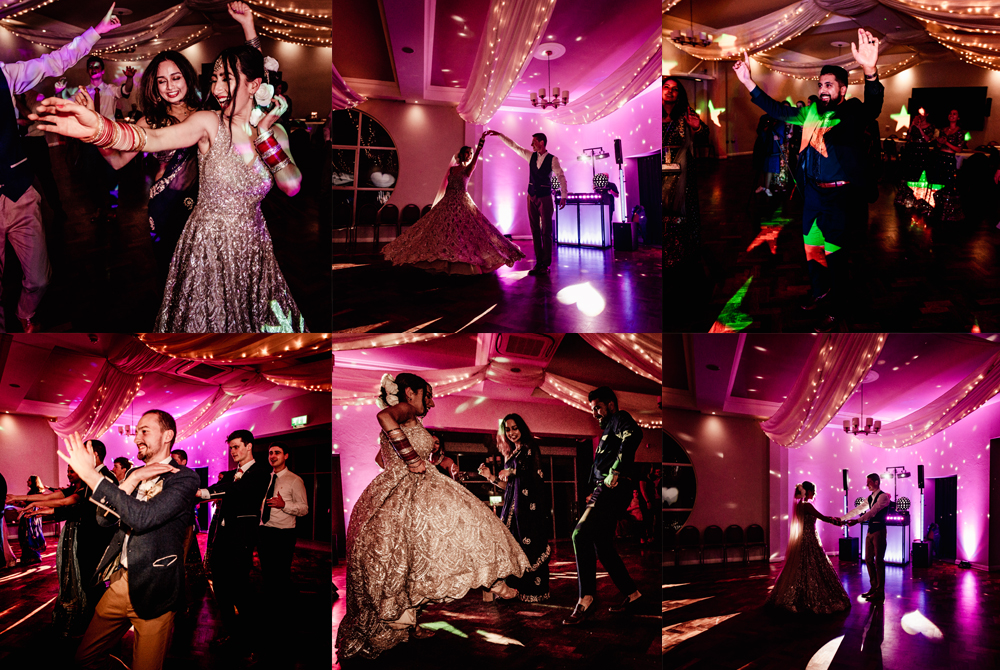 indian wedding dancing