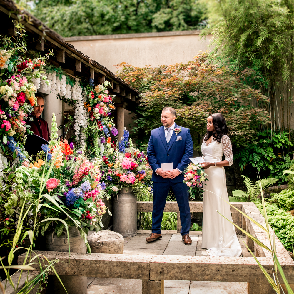 bride and groom matara centre wedding