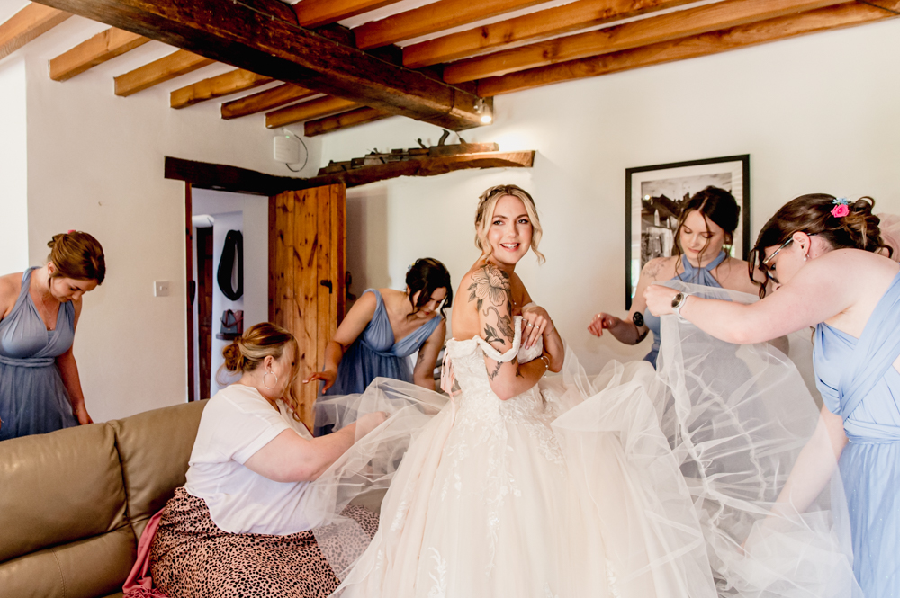 tetbury wedding bride