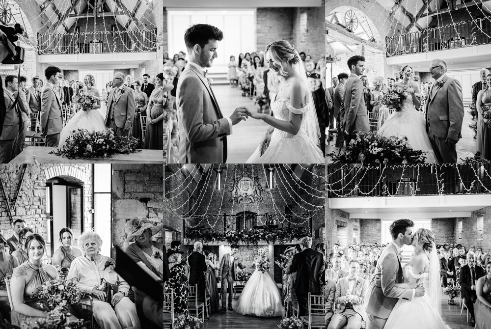 wedding getting ready great tythe barn cotswolds