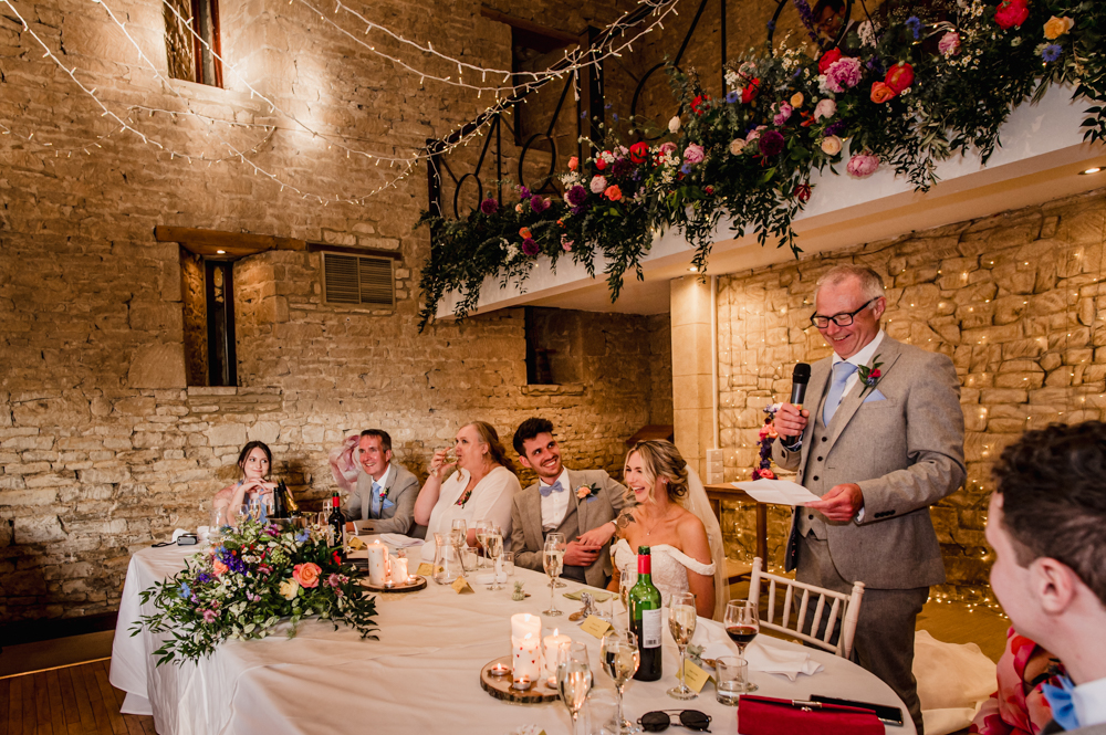 speecehs rustic barn wedding