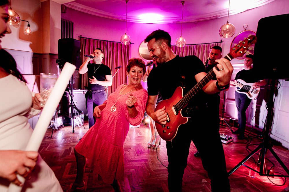 guitar wedding band fun photography