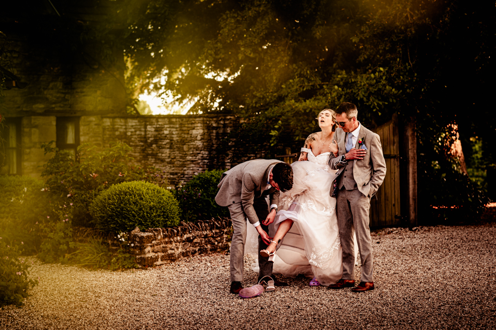 wedding crocs cotswolds