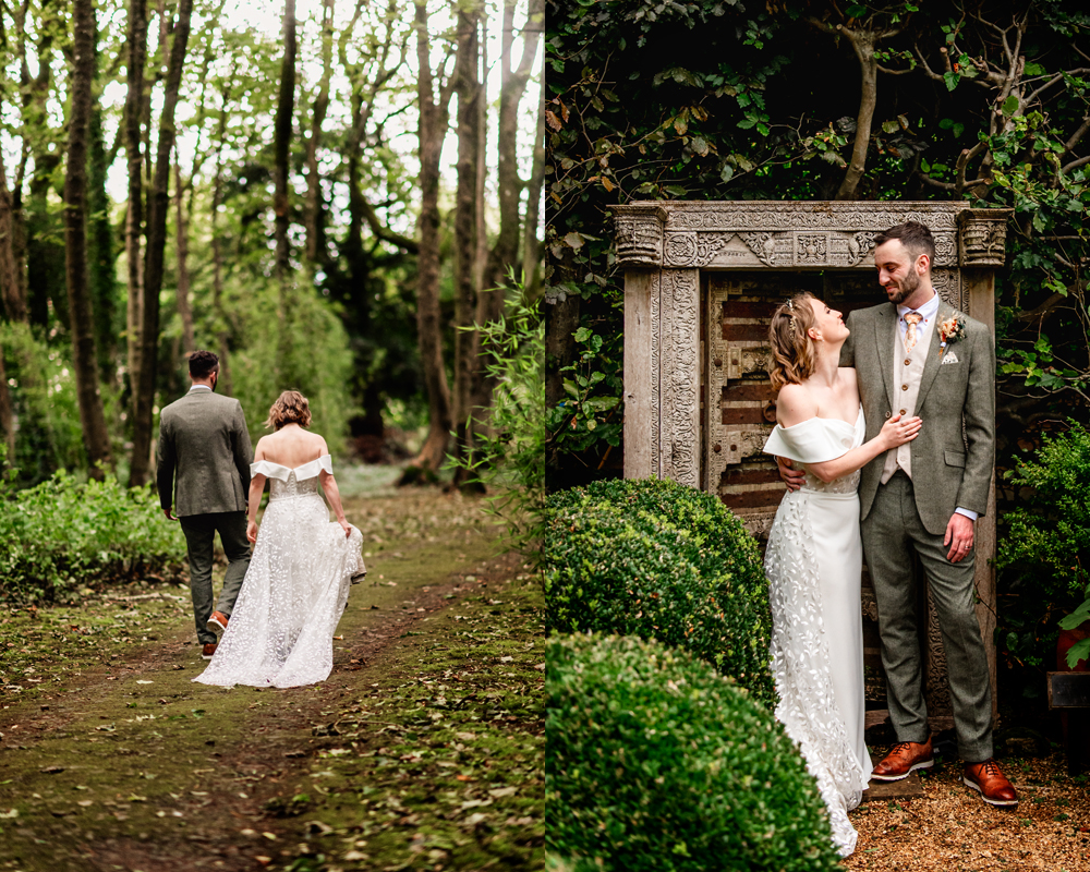 woodland wedding tetbury cotswolds