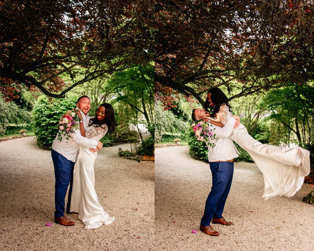 bride and groom matara centre wedding