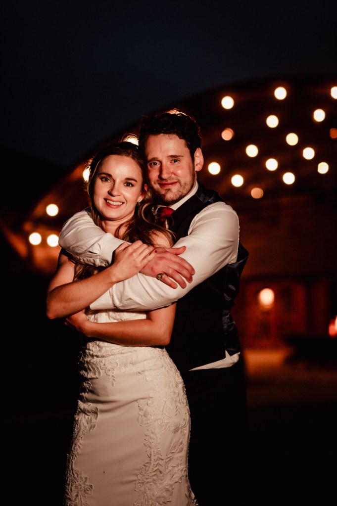 nighttime wedding disco old gore barn gloucestershire