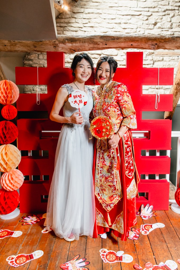 colourful chinese wedding