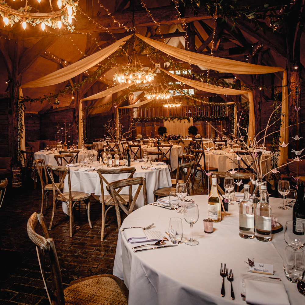 dramatic wedding photography lains barn