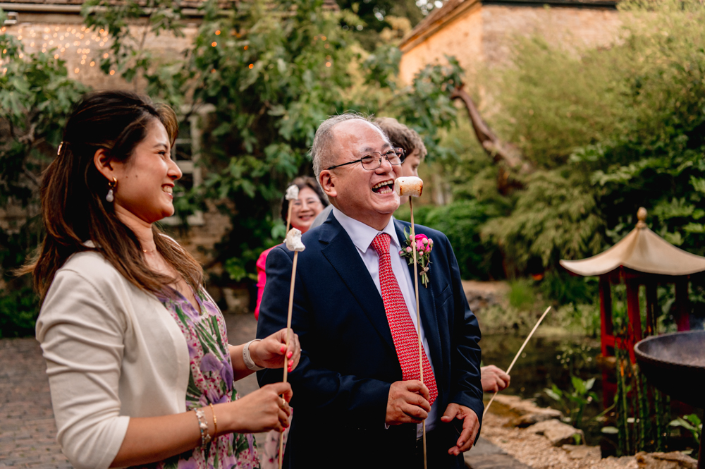 fun relaxed wedding matara centre