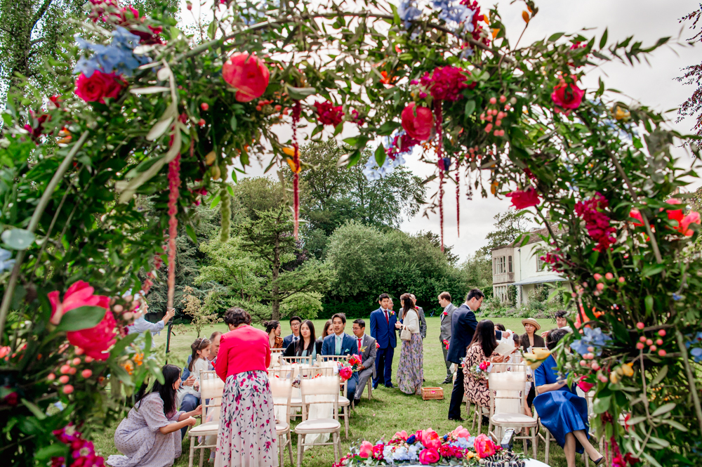matara centre outdoor wedding ceremony