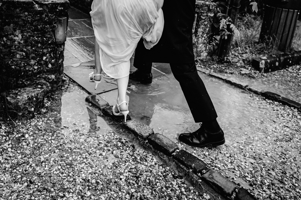 rainy wedding uk