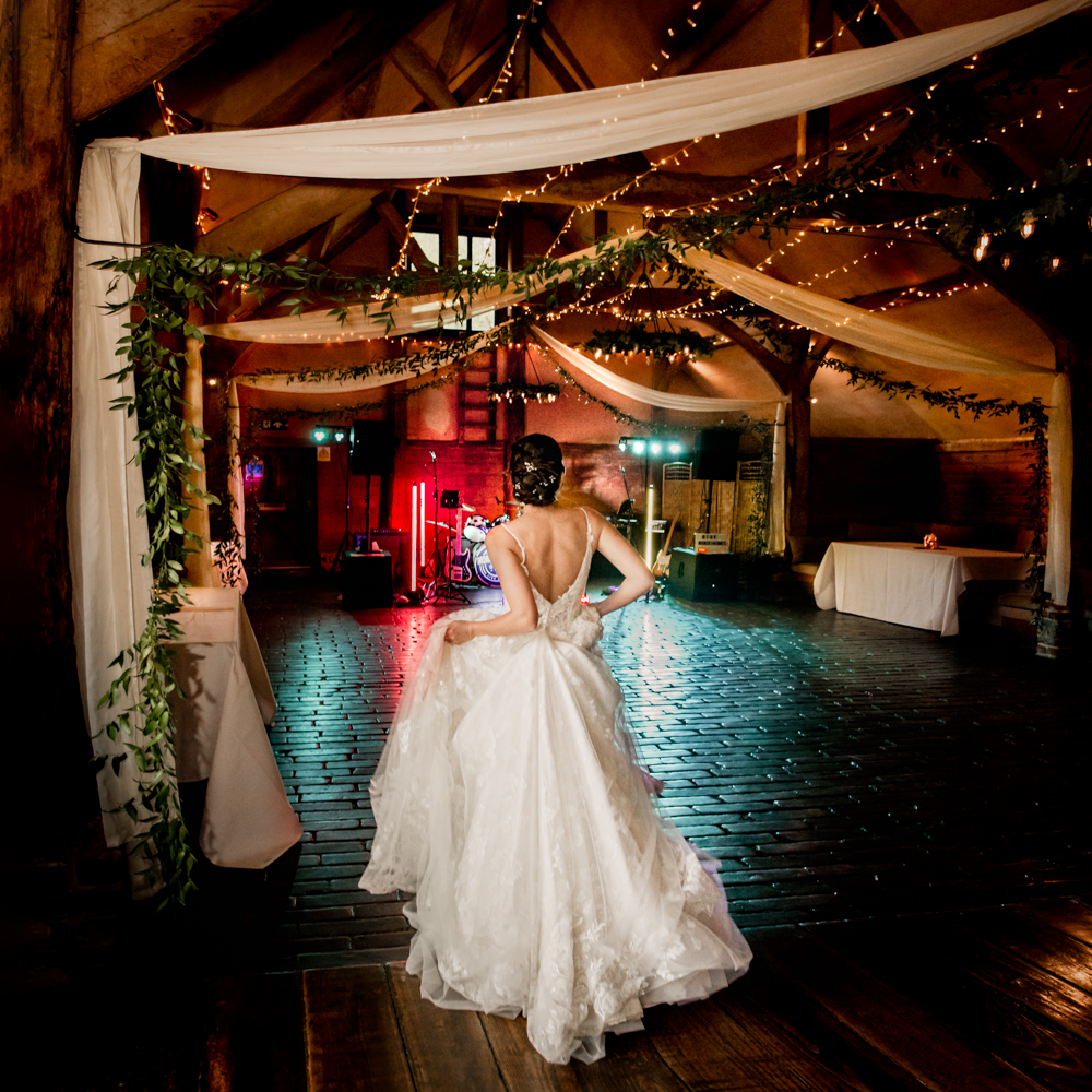 vibrant dramatic wedding photography