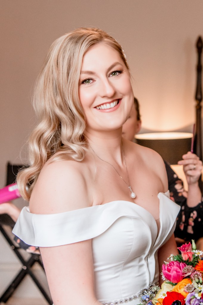 bride cripps barn wedding