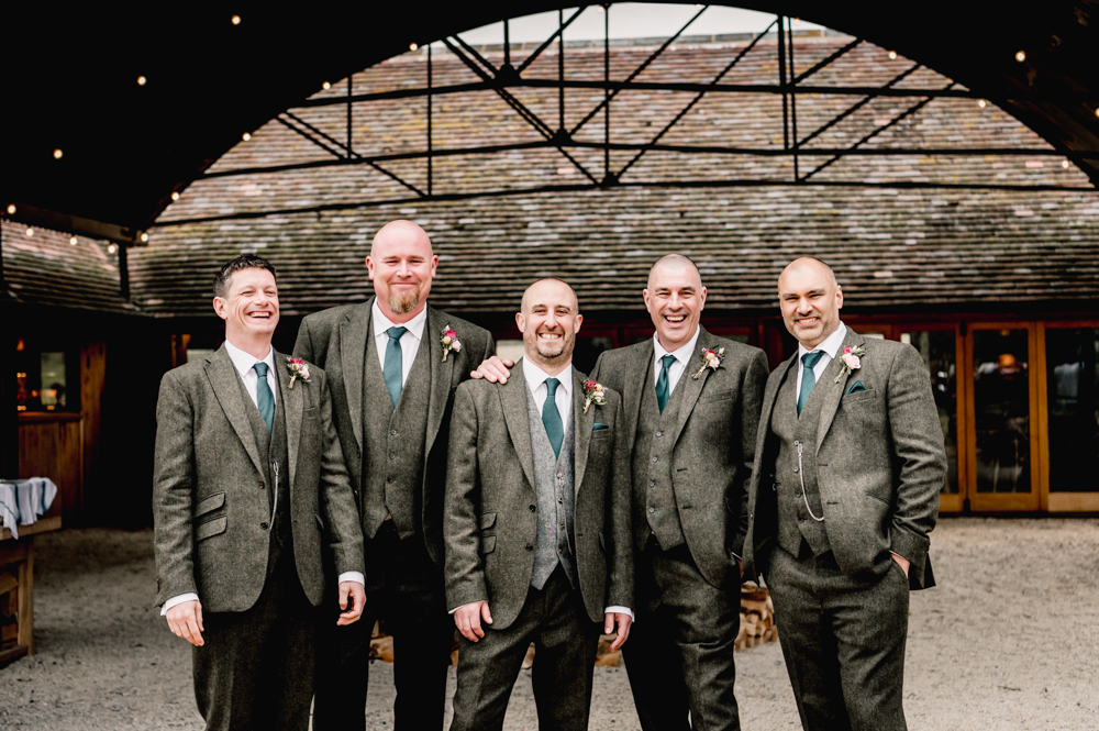 country wedding old gore barn