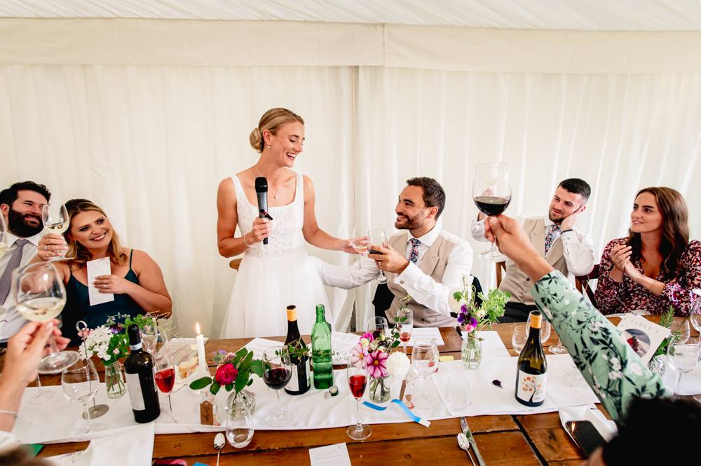 countryside marquee wedding gloucestershire