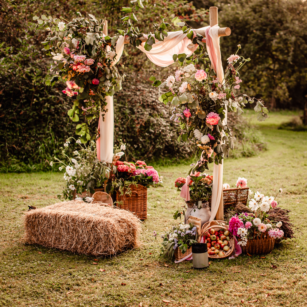 countryside wedding decor shabby chic
