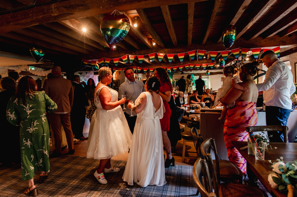 dramatic wedding photography