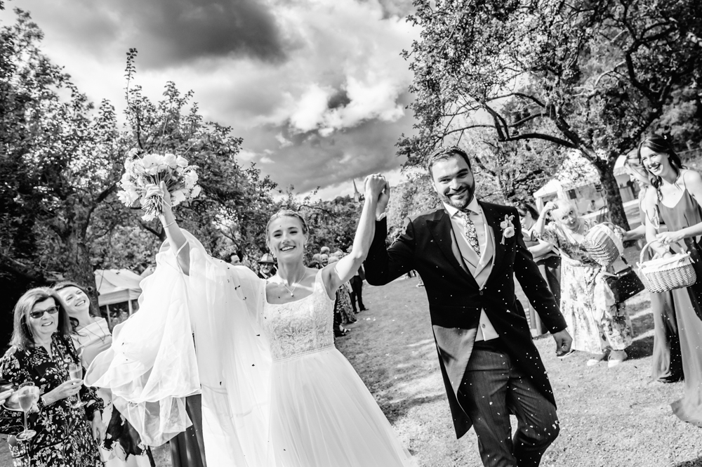 happy natural wedding photography