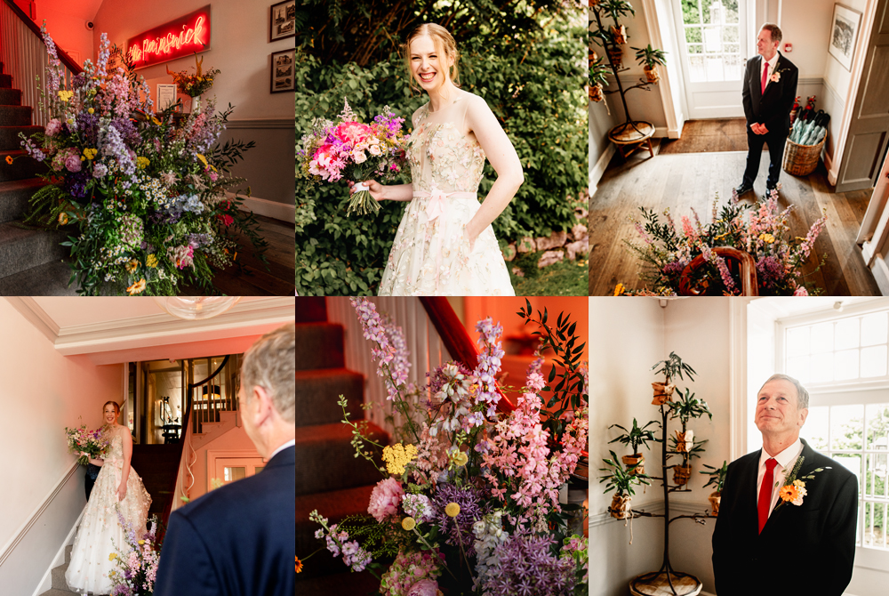 intimate wedding painswick