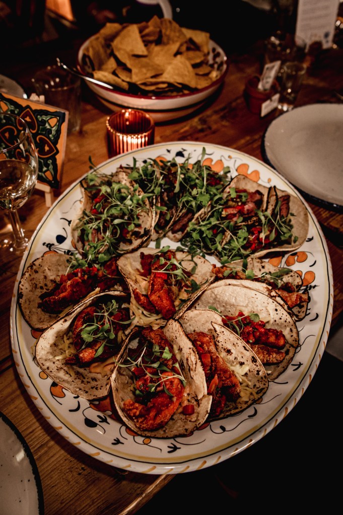 wedding tacos old gore barn