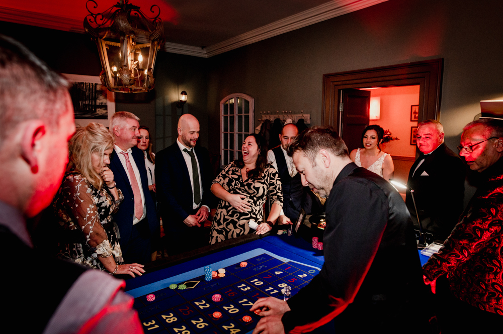 wedding casino painswick hotel