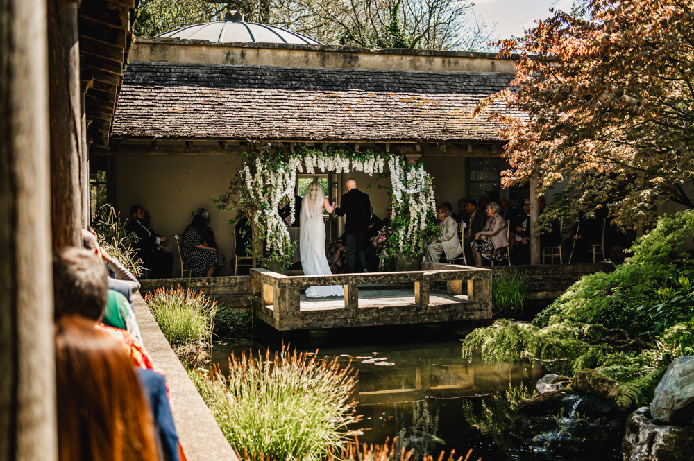 cloistered courtyard  matara centre cotswolds