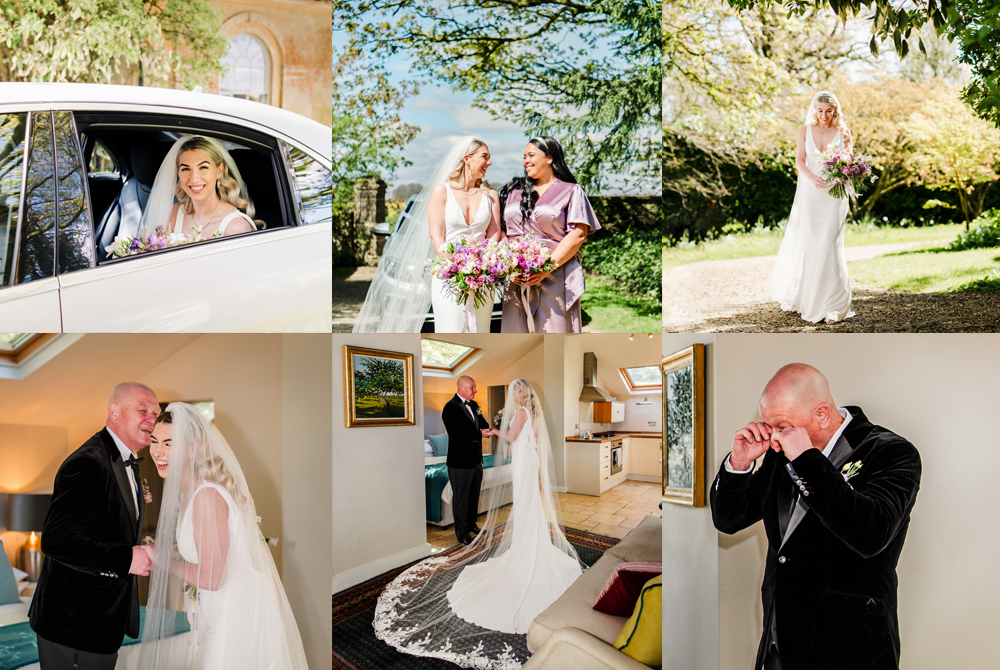 dad first look bride