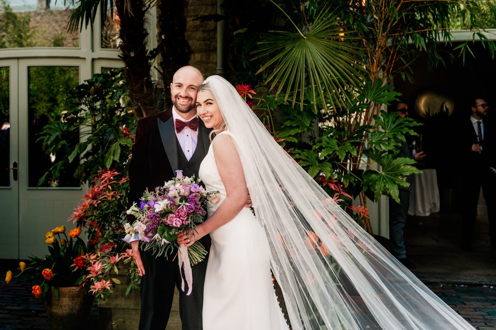 cloistered courtyard wedding ceremony matara centre